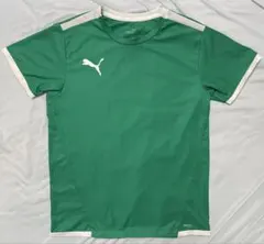 【美品人気　PUMA キッズ スポーツTシャツ 160cm グリーン】のサムネイル