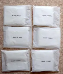 ボディタオル 6個セット