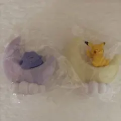 おっきなお月さまライトマスコット　メタモン　ピカチュウ