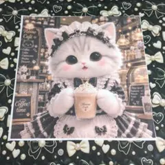 ブックカバー 文庫本サイズ ネコパネル生地 バラ柄 - メルカリ