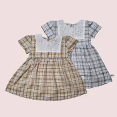 《sale》韓国子供服◇ボックスカラーポイントワンピース◇