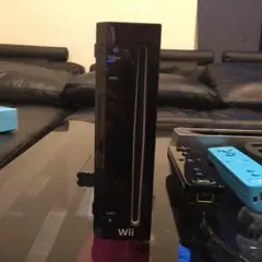 Wii クロ コントローラー2個！ヌンチャク付‼︎