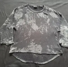 blank ブランク ダメージ加工 デストロイ Tシャツ 日本製 サイズ0 