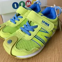 IFME スニーカー 15cmライムグリーン/ブルー