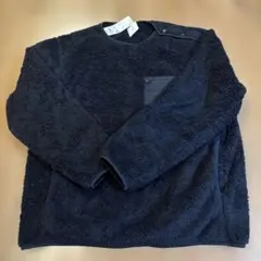 ファーリーフリースプルオーバー　ユニクロ　L ブラック