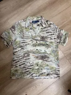 Polo by Ralph Lauren アロハシャツ Mサイズ ベージュのサムネイル