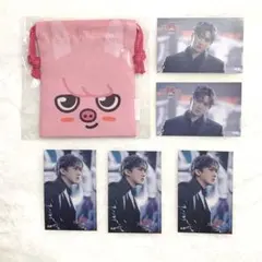 straykids FCくじ　D賞巾着&ステッカー　チャンビン