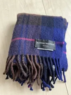 SCOTTISH TRADITION チェック柄マフラー