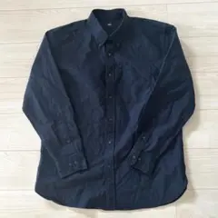 UNIQLO ユニクロ　オックスフォードシャツ　ネイビー　サイズXL
