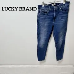 美品✨LUCKY BRAND 【フリー】　スキニーデニム ダークブルーのサムネイル