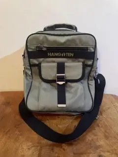 90s 00s HANG TEN ハンテン　スクエアショルダーバッグ大　サーフ