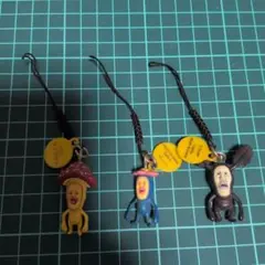 こびとづかん ストラップ 3種セット