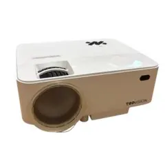 TOPVISION プロジェクター 本体 映画鑑賞がこんな楽しかったなんて♡Amazonで買った「プロジェクター