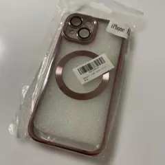 iPhone 15 マグセーフ対応ケース ローズゴールド