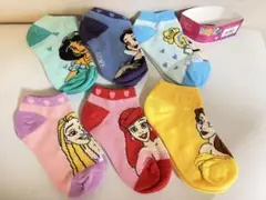 新品★Disney プリンセス キッズ靴下 6足セット　14-18cm