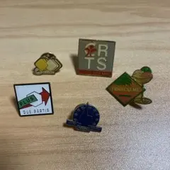 ヴィンテージ ピンズ 5個セット 多様なデザイン