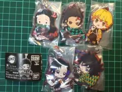鬼滅の刃 滅！カプセルラバーマスコット2 炭治郎　禰豆子　善逸　しのぶ　義勇