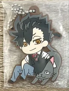 ハイキュー！！ でふぉラバ マスコット 烏野・音駒キーホルダー ガチャ 黒尾鉄朗