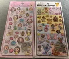 ボンボンドロップシール　ディズニー　２枚セット