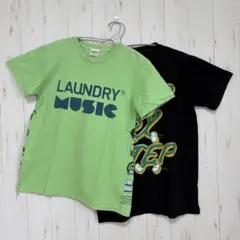 Laundry 半袖 Tシャツ MUSIC ライトグリーンのサムネイル