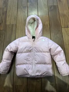 The North Face フード付きダウンジャケット ピンク　ノースフェイス