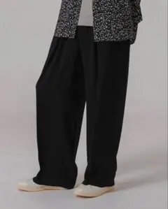 ネストローブ リネンフリルパンツ ブラック - メルカリ