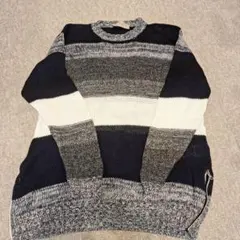MAISON FLANEUR ストライプニットのサムネイル