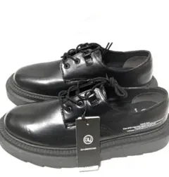 新品 GU x アンダーカバー チャンキーソール プレーントゥ 27.0cm 黒