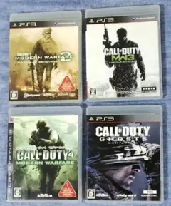 PS3　『Call of Duty 』シリーズ ソフト 4本セット