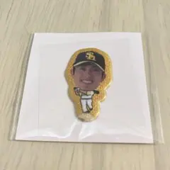 福岡ソフトバンクホークス 周東佑京 立体グリッターシールのサムネイル