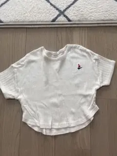 完売品yori ヨリ ベビーピコステッチTee ブルー38 - メルカリ