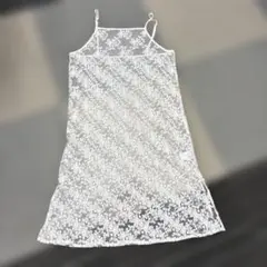 未着用　グローバルワーク　レースキャミワンピース 150cm 花柄レース