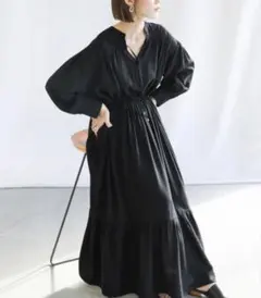 セレクトモカ ボリュームギャザーワンピース 美品のサムネイル
