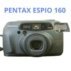 [Excellent Condition] PENTAX ESPIO 160 Film Camera Body, Gray, Retro