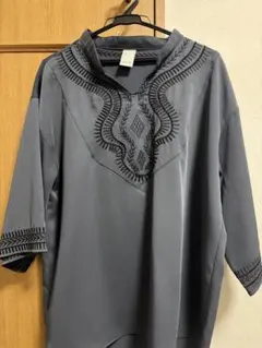 Casper John エンブロイダリーチュニックTシャツ- Sサイズ