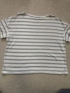 無印良品 レディース ボーダー 半袖Tシャツ M-L