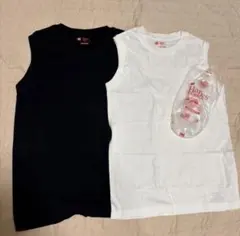 Hanes T-SHIRTS ノースリーブ 2枚セットのサムネイル