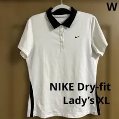 B*i様 Nike ポロシャツ ホワイト/ブラック