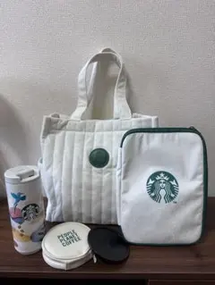 【スターバックス】福袋2024／タンブラー・トート・コースター・マルチケース