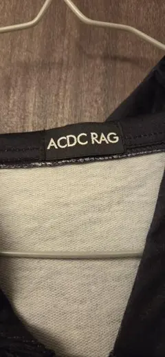 ジュバク キモノZIPパーカー 長袖 ACDC RAGのサムネイル