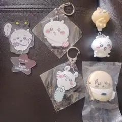 ちいかわ　まとめ売り　キーホルダー 6個セット　ラバーキーホルダー