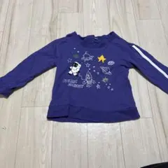 ☆宇宙☆長袖ロンT 110cm