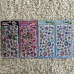 プチドロ　シール4枚セット