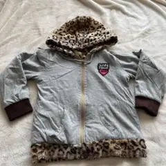 Jenni リバーシブル裏起毛パーカー