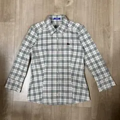 Burberry London ブルーレーベル　バーバリー　チェック柄　シャツ