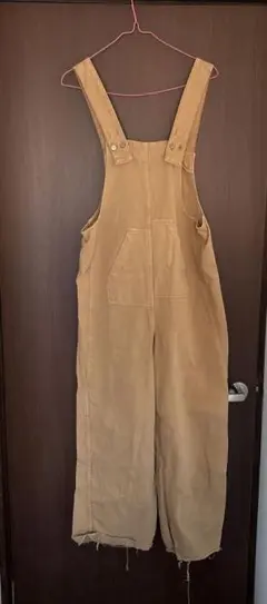 ZARA ベージュ サロペット