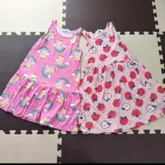H&M ノースリーブワンピース 130cm 2着セット