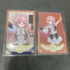 にじさんじ 共通衣装3D vol.4 ランダムチェキ風カード 周央サンゴ