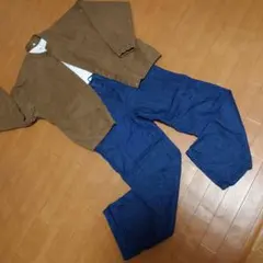 無印良品　ジャケットとパンツセット