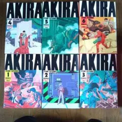 迅*)様 値下げしました！AKIRA 全6巻セット 大友克洋